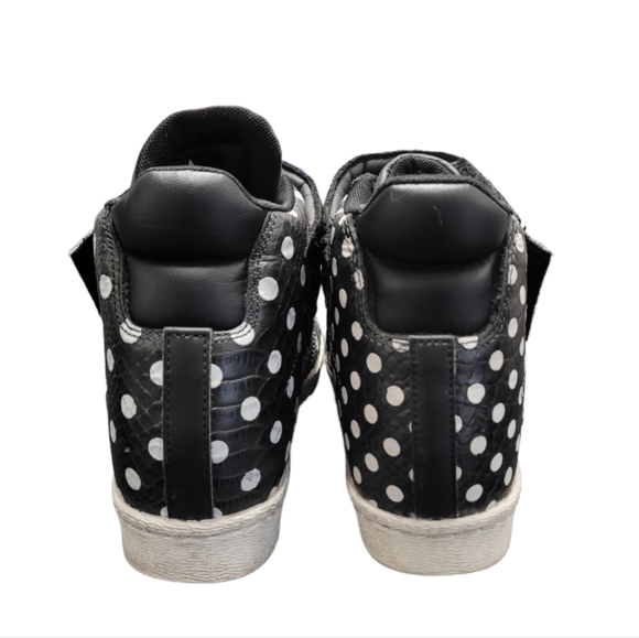 SOLD - ADIDAS Superstar Originals Up Strap Polka Dot - Picture 4 of 7